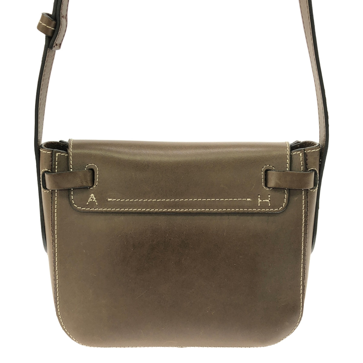 ANYA HINDMARCH | RETURN TO NATURE 皮革斜背包 | 棕色 | 女款