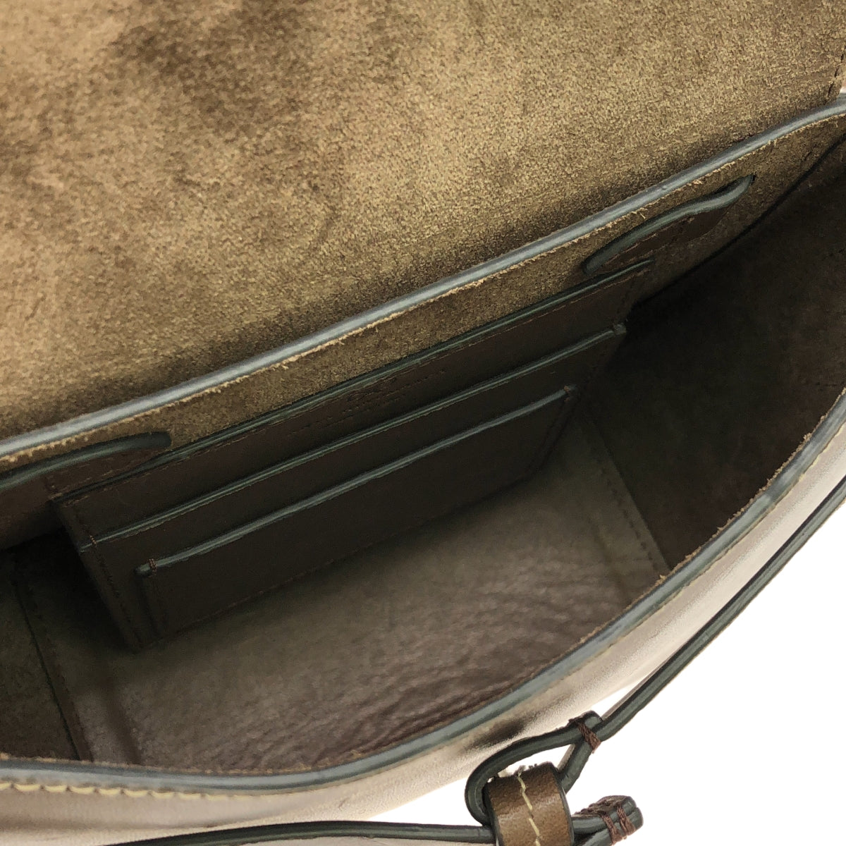 ANYA HINDMARCH | RETURN TO NATURE 皮革斜背包 | 棕色 | 女款