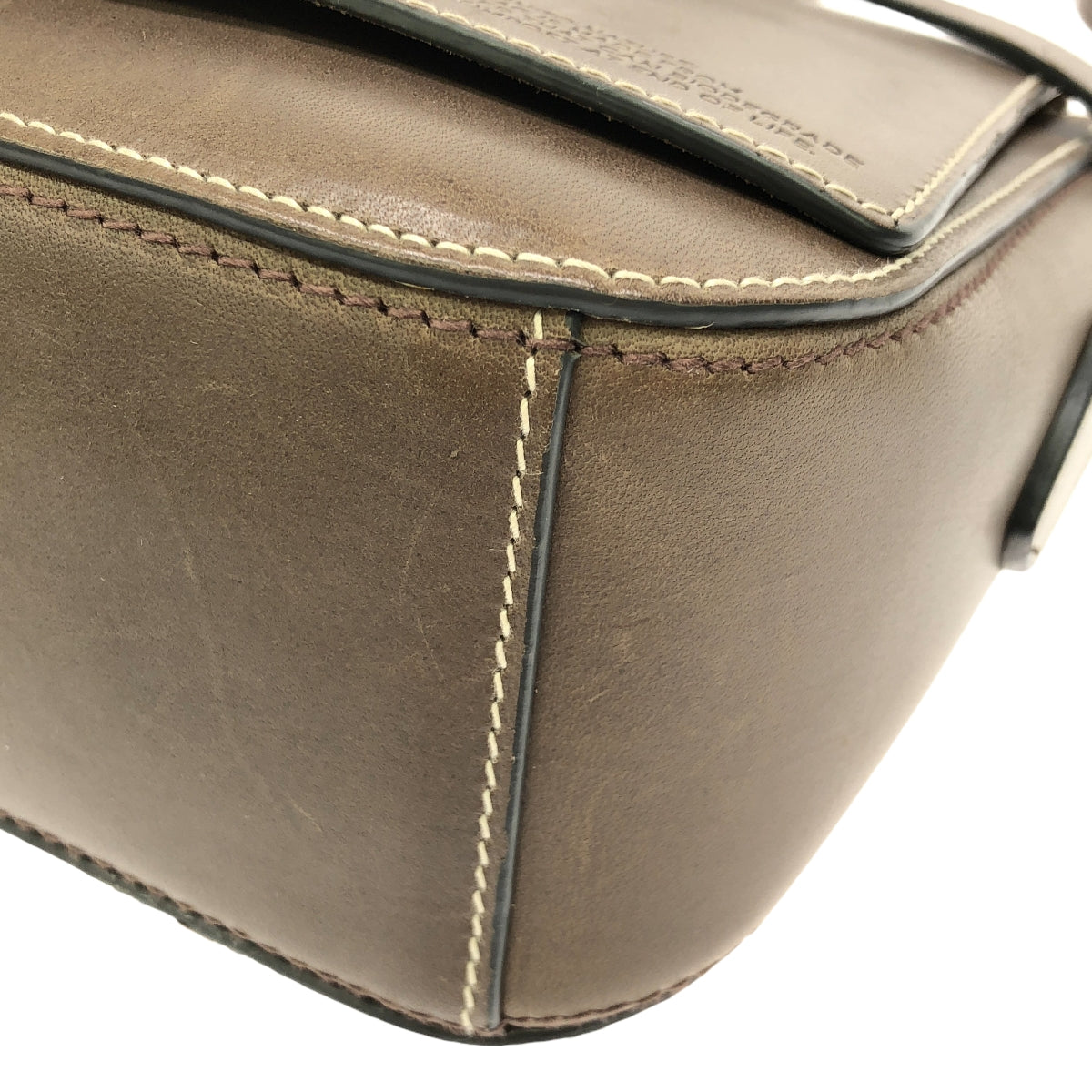 ANYA HINDMARCH / アニヤハインドマーチ | RETURN TO NATURE レザー クロスボディバッグ | ブラウン | レディース