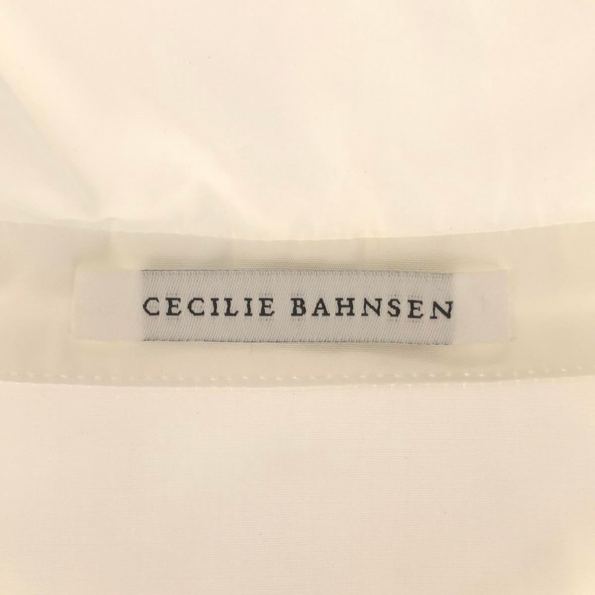 Cecilie Bahnsen | Ruffled Sailor Collar Blouse | UK8 | White | Women's