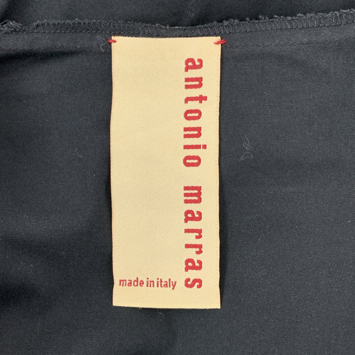 antonio marras / アントニオ マラス | カットオフカラー ギャザースリーブ フライフロント シャツ ブラウス | 44 | レディース