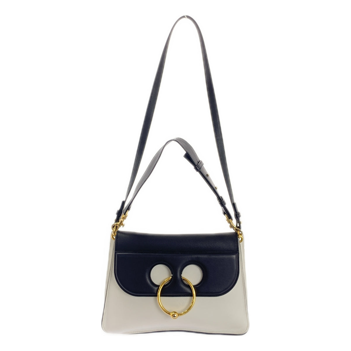 JW Anderson / 제이 더블 앤더슨 | 2way MEDIUM PIERCE BAG 가죽 피어싱 어깨 가방 |
