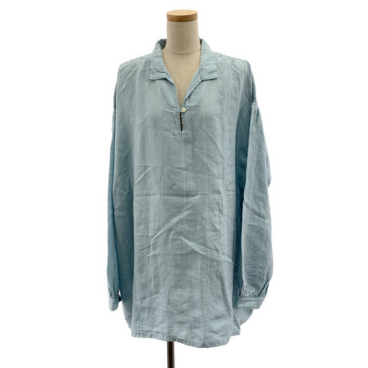 NAISSANCE / 네즌스 | SKIPPER SHIRT / 오버 실루엣 스키퍼 셔츠 풀오버 | L | 남성