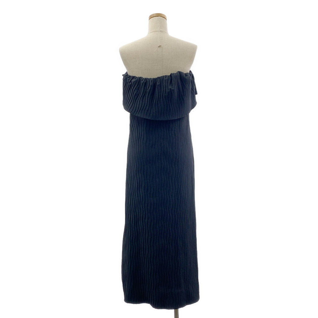 Mame Kurogouchi / マメクロゴウチ | 2025SS | Wave Pleats Baretop Dress / ベアトップドレス ワンピース | 1 | レディース