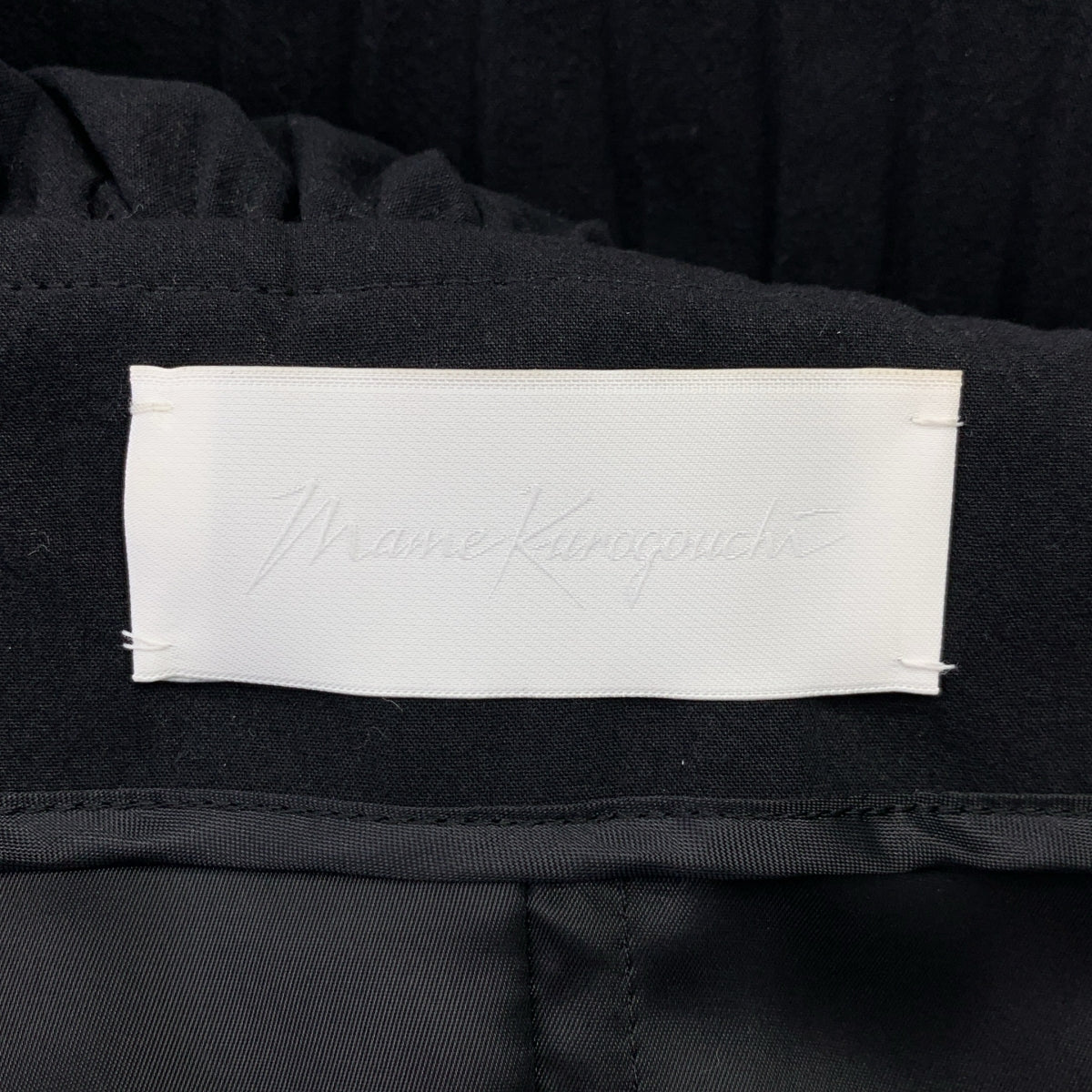 Mame Kurogouchi / 마메쿠로고우치 | 2025SS | Wave Pleats Baretop Dress / 베어 톱 드레스 원피스 | 1 | 여성