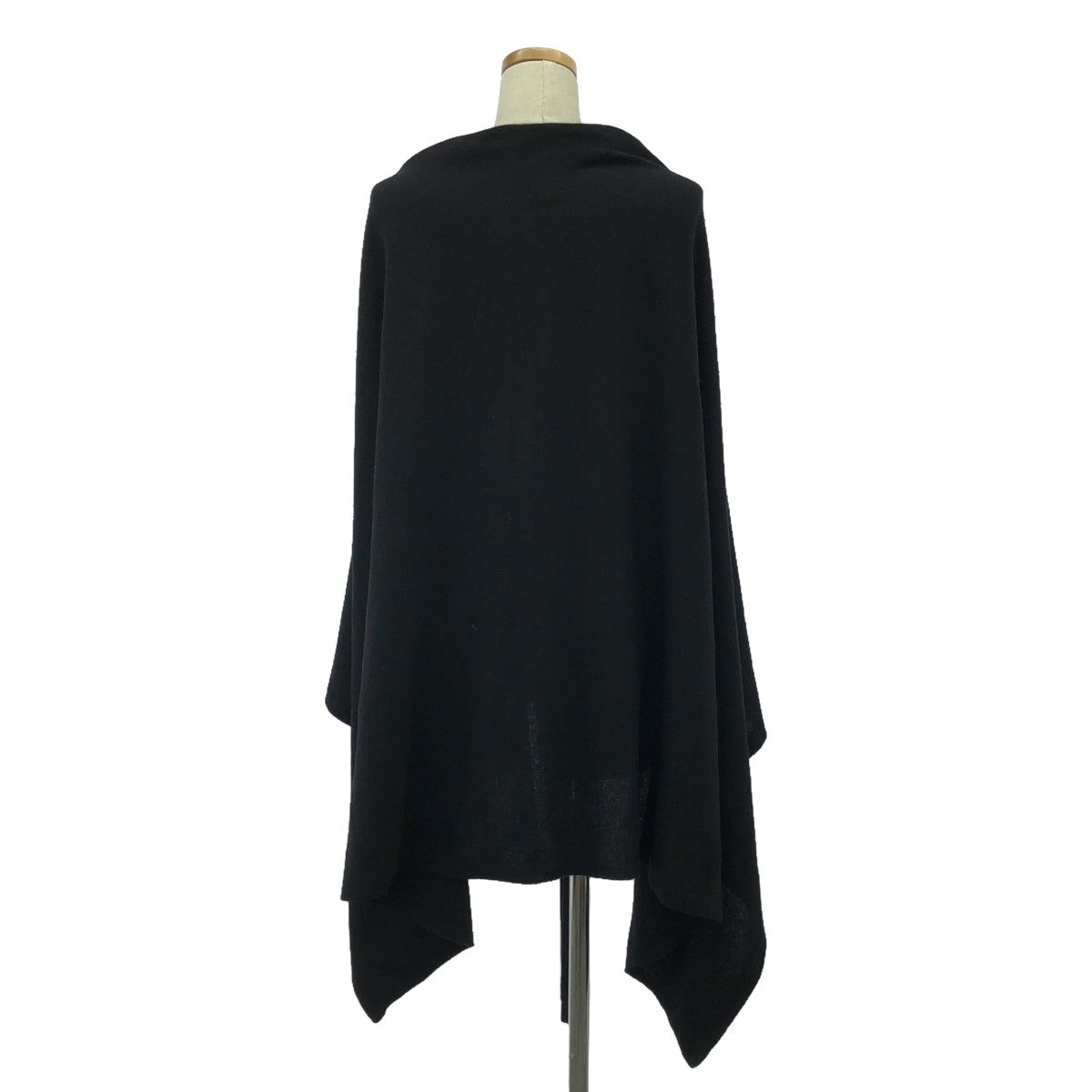 MM6 Maison Martin Margiela / MM6 Maison Martin Margiela | 2009AW | Wool knit large stole poncho | Black | Women's