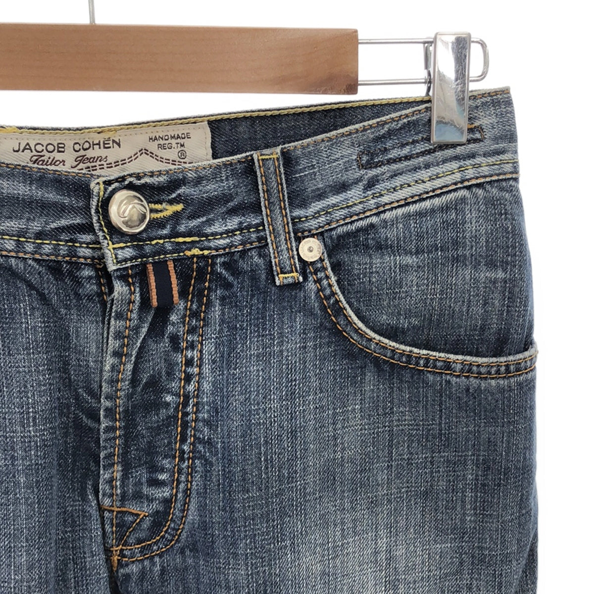 雅各科恩 / 雅各科恩 | J620 破洞直筒牛仔褲 | 29 |靛藍 |男士