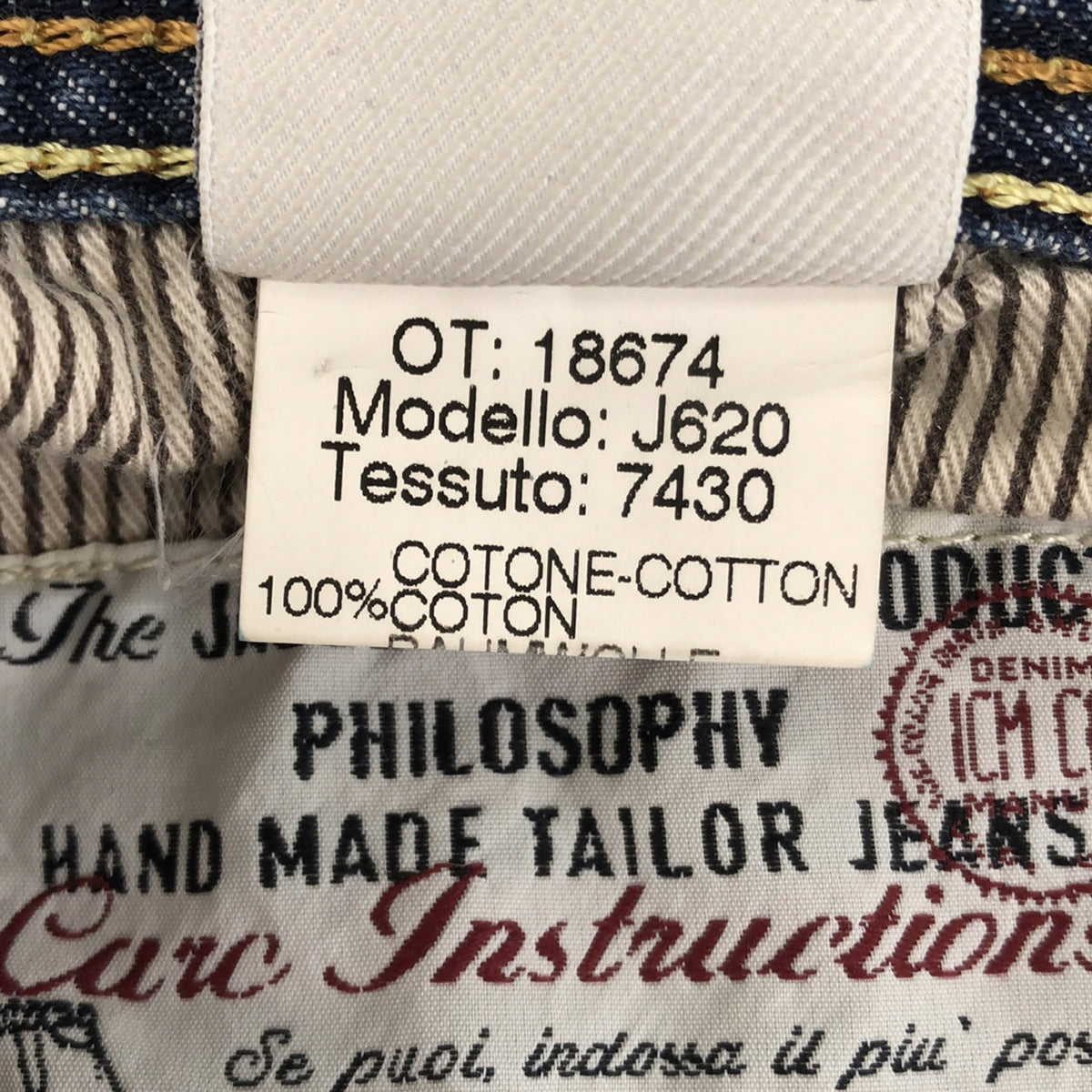 雅各科恩 / 雅各科恩 | J620 破洞直筒牛仔褲 | 29 |靛藍 |男士