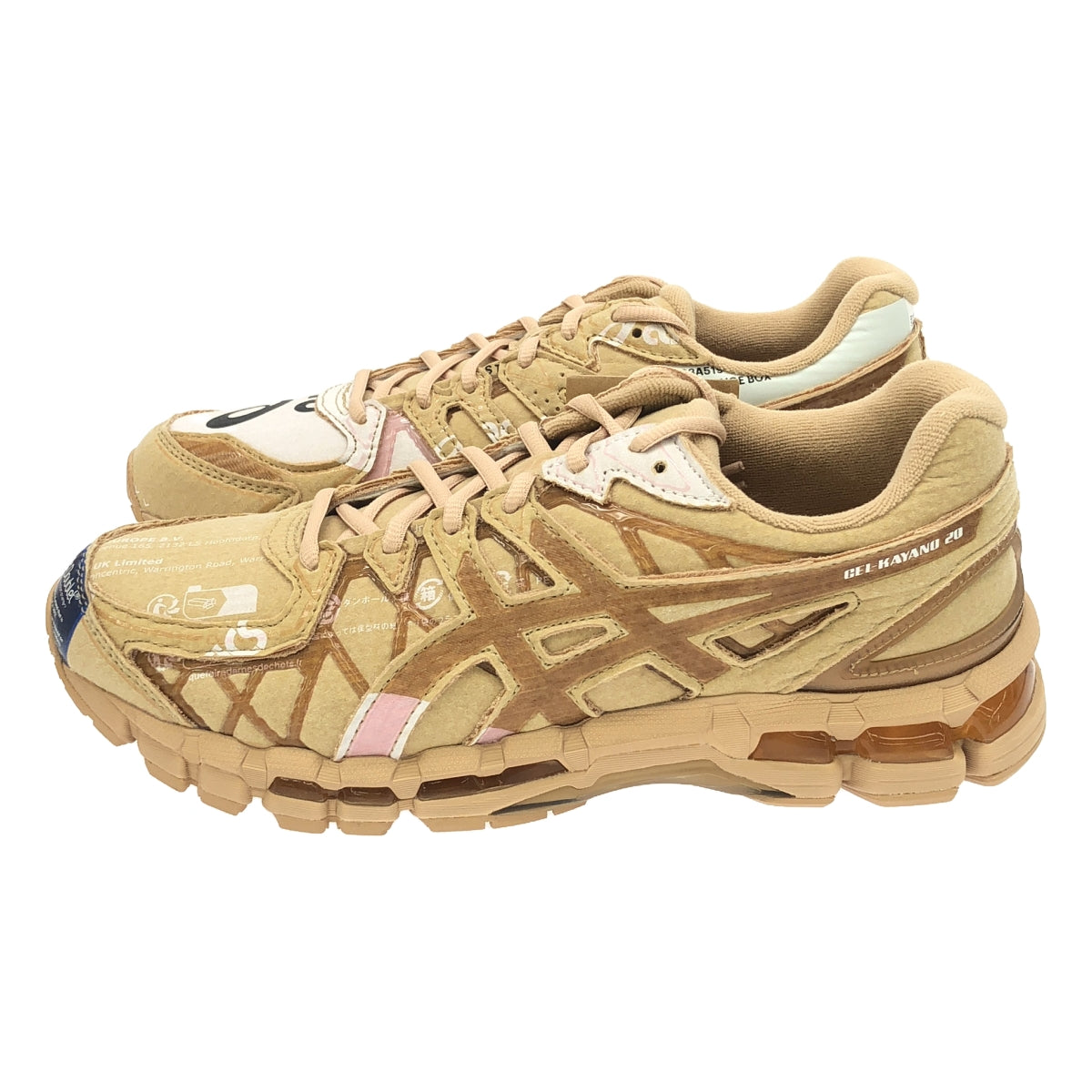 doublet / ダブレット | 2024AW | × ASICS アシックスコラボ GEL-KAYANO 20 ゲルカヤノ アシンメトリー スニーカー | 27.5 | メンズ