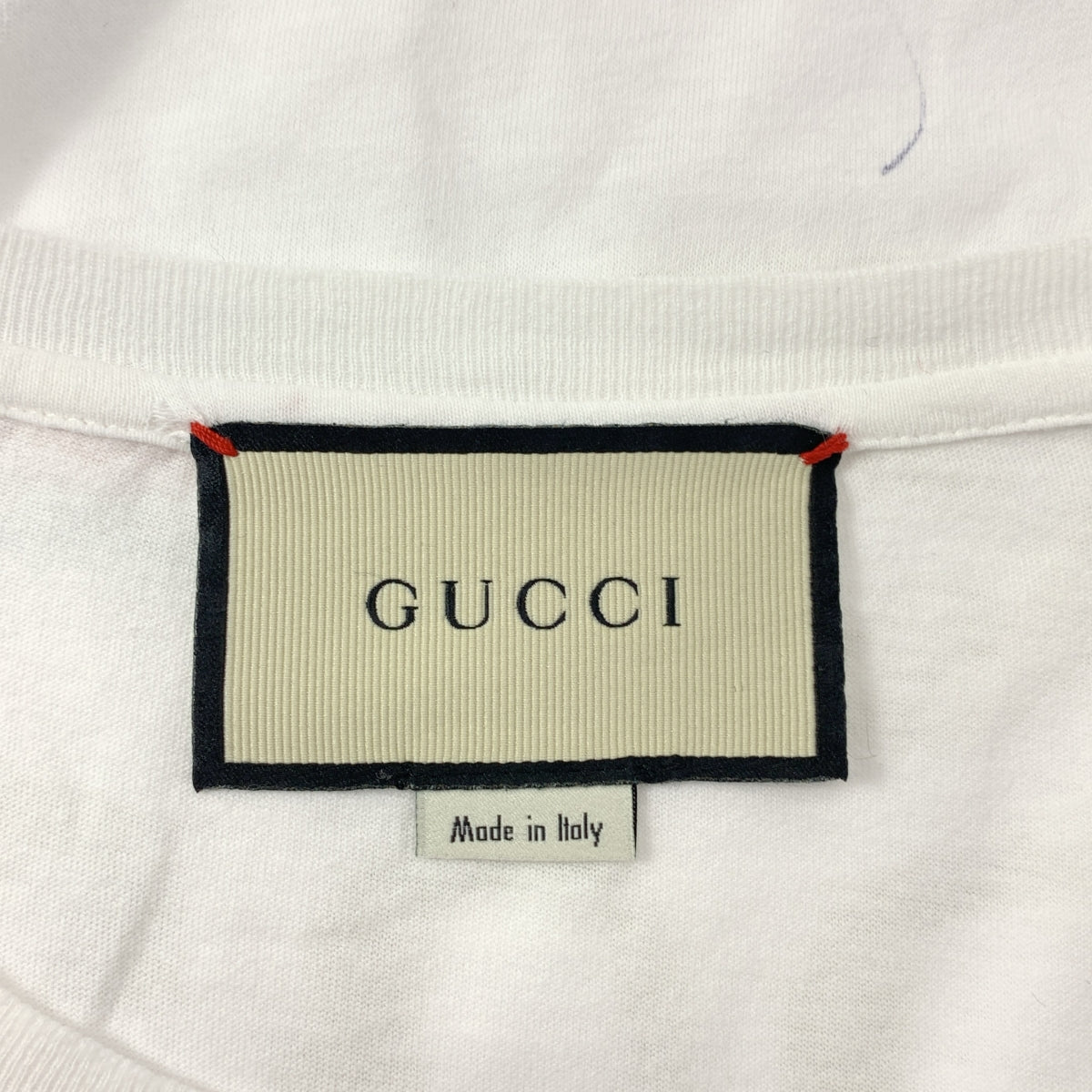 GUCCI / グッチ | ウォッシュド  ヴィンテージ加工 ロゴ プリント Tシャツ カットソー |