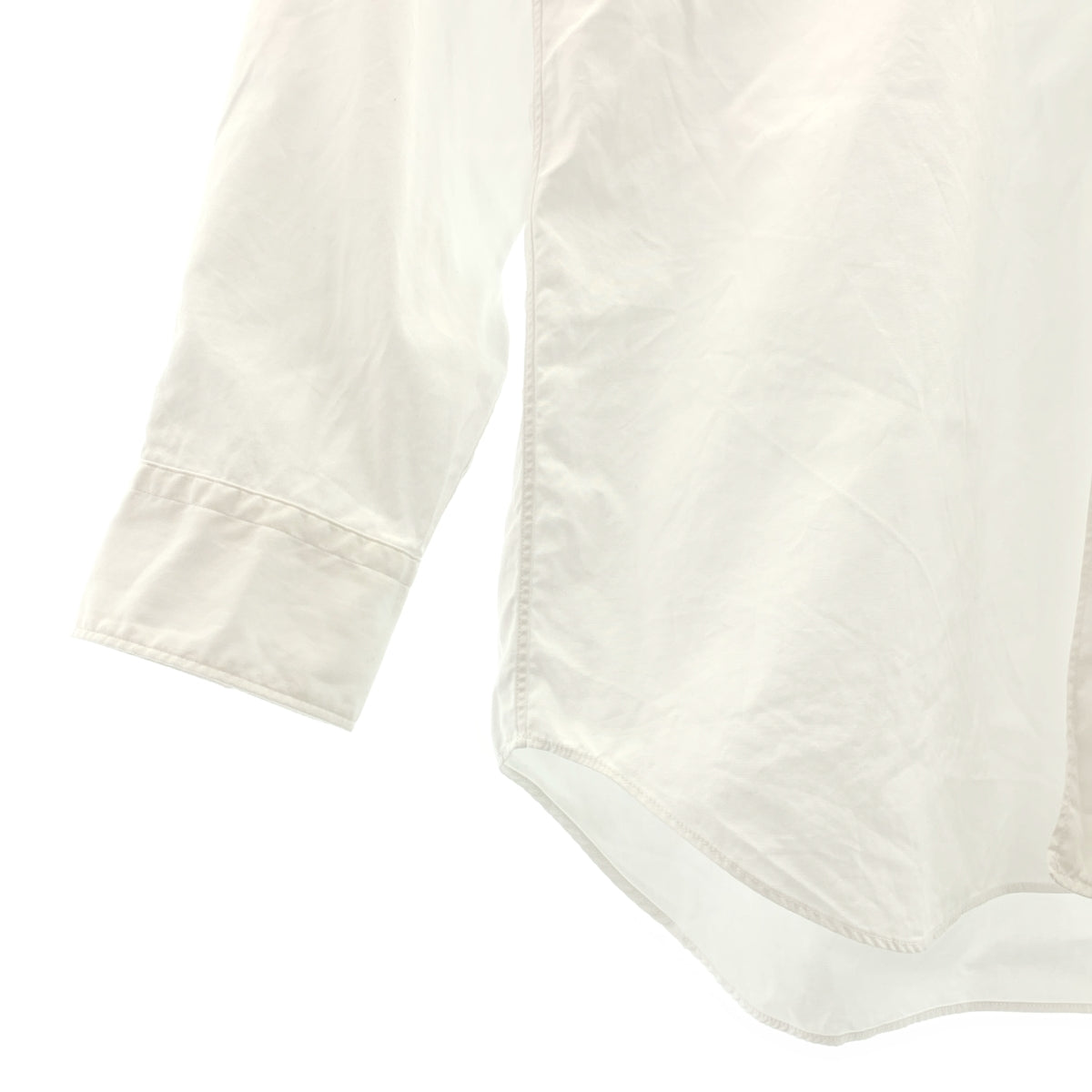 黑色 COMME des GARÇONS | 2024SS | 剪裁長袖襯衫 | 尺寸 S |