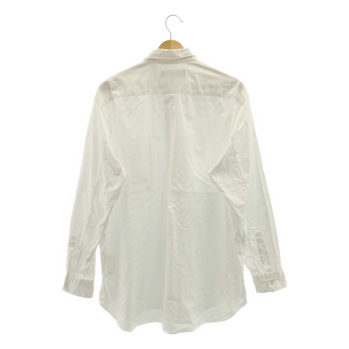 黑色 COMME des GARÇONS | 2024SS | 剪裁長袖襯衫 | 尺寸 S |