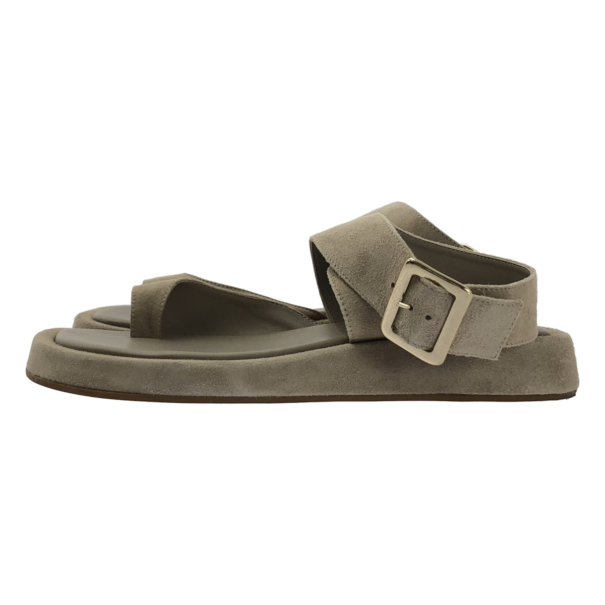 GIA / RHW | 2022 春夏 | L'Appartement 踝帶絨面革涼鞋 | 尺寸 38 | 女款