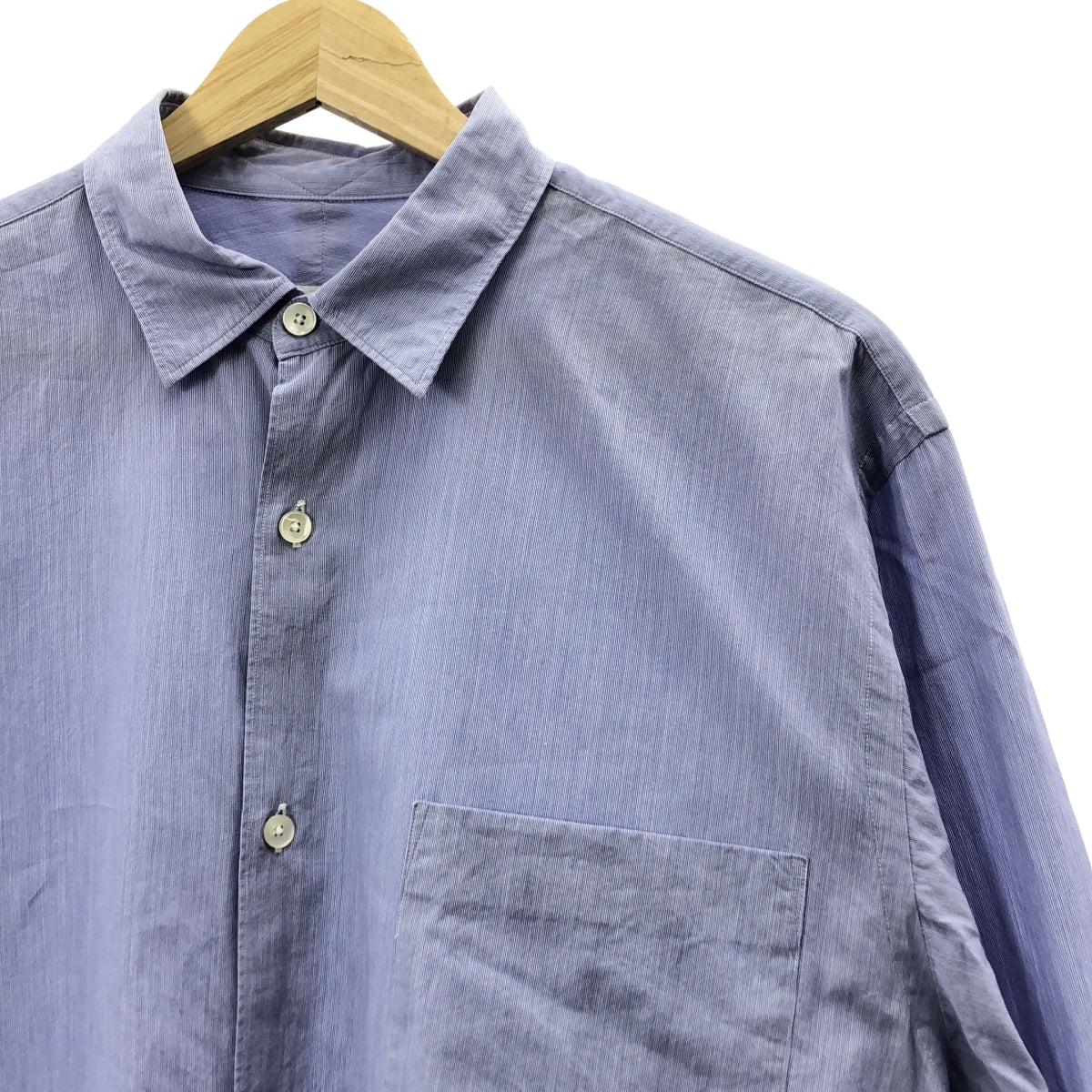 COMOLI | 棉質條紋 COMOLI 襯衫 | 尺寸 1 | 男款