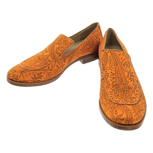 Vivienne Westwood | All-over paisley loafer shoes | 41 | Orange | Men's