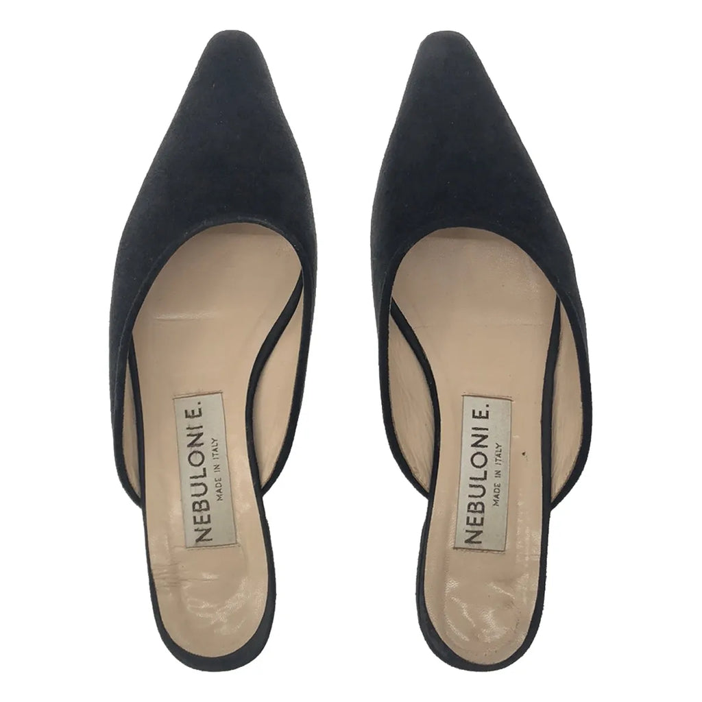 Deuxieme Classe / ドゥーズィエムクラス | NEBULONI E. ミュール パンプス | 37 | ブラック | レディース