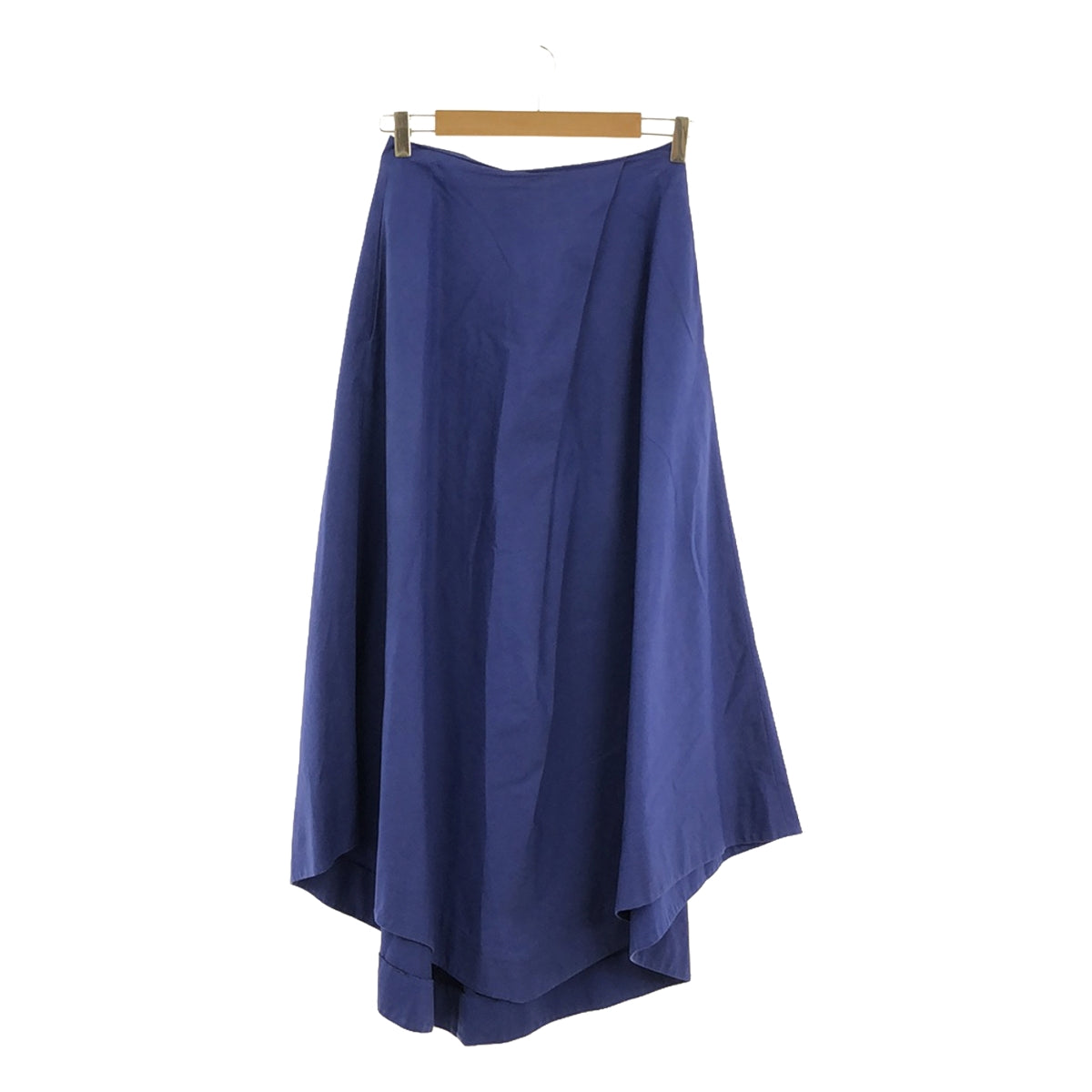 SAYAKADAVIS | Cotton stretch tuck flare skirt | 0 | Blue | Women's