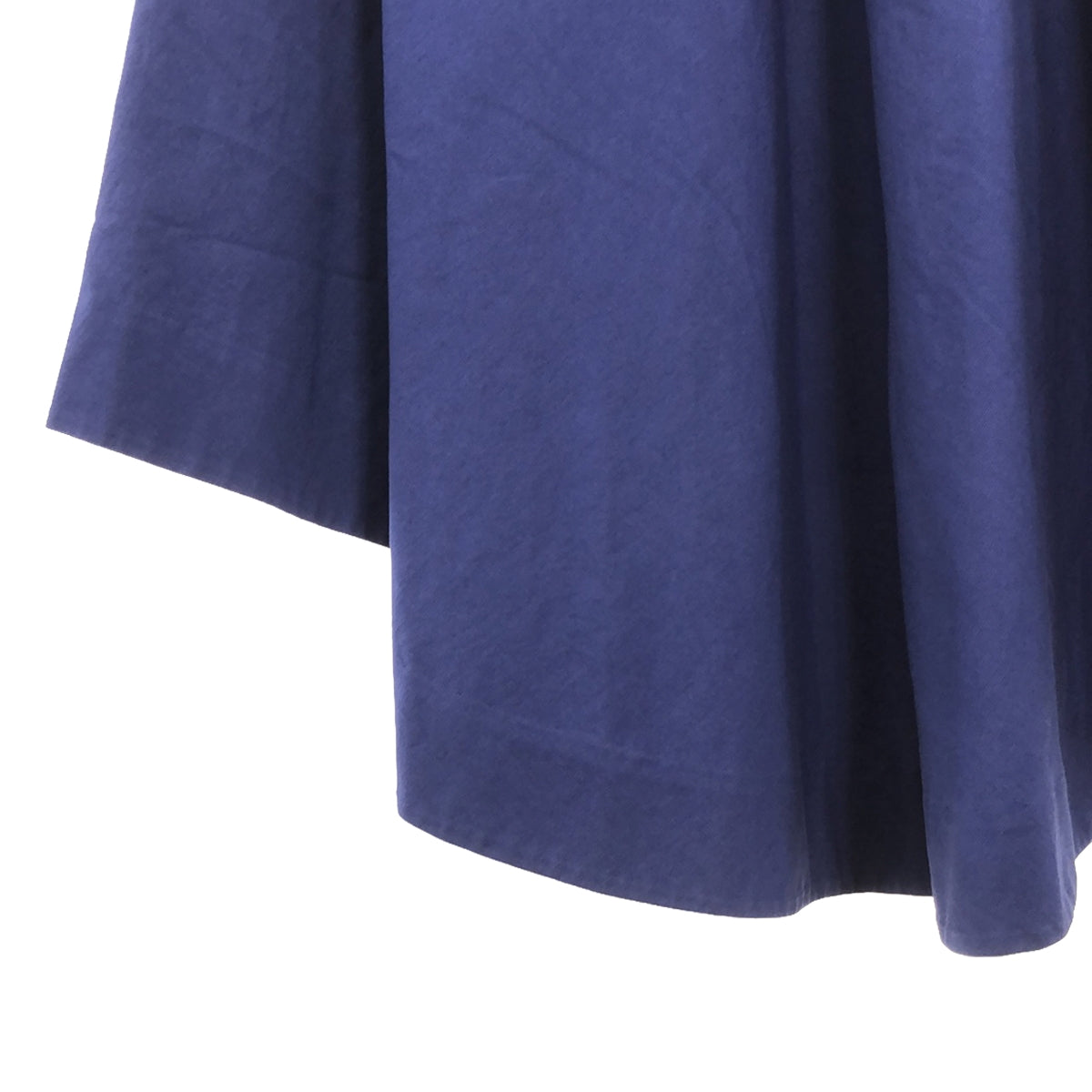 SAYAKADAVIS | Cotton stretch tuck flare skirt | 0 | Blue | Women's