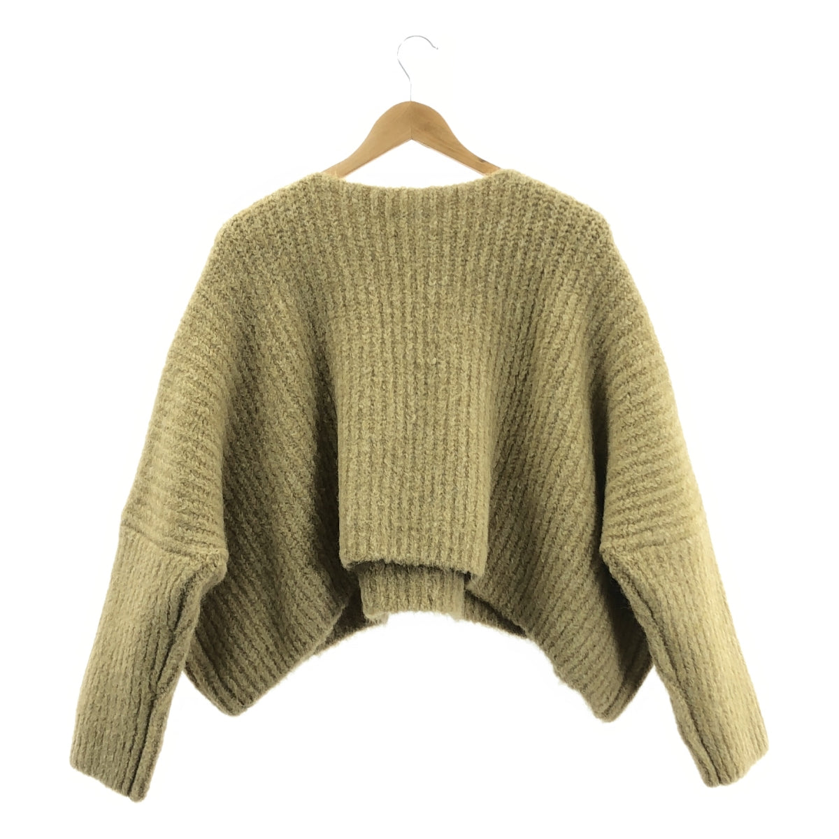 SHISHIKUI | ALPACA 65 針織羊駝毛短版針織衫 | F 碼 | 女款