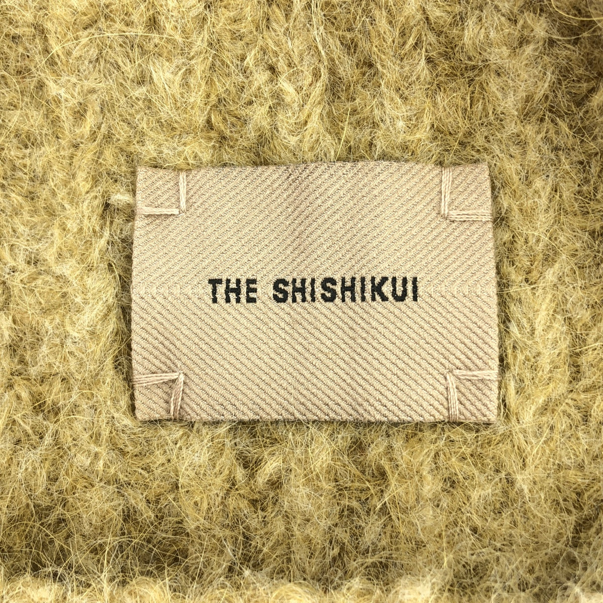 SHISHIKUI | ALPACA 65 針織羊駝毛短版針織衫 | F 碼 | 女款