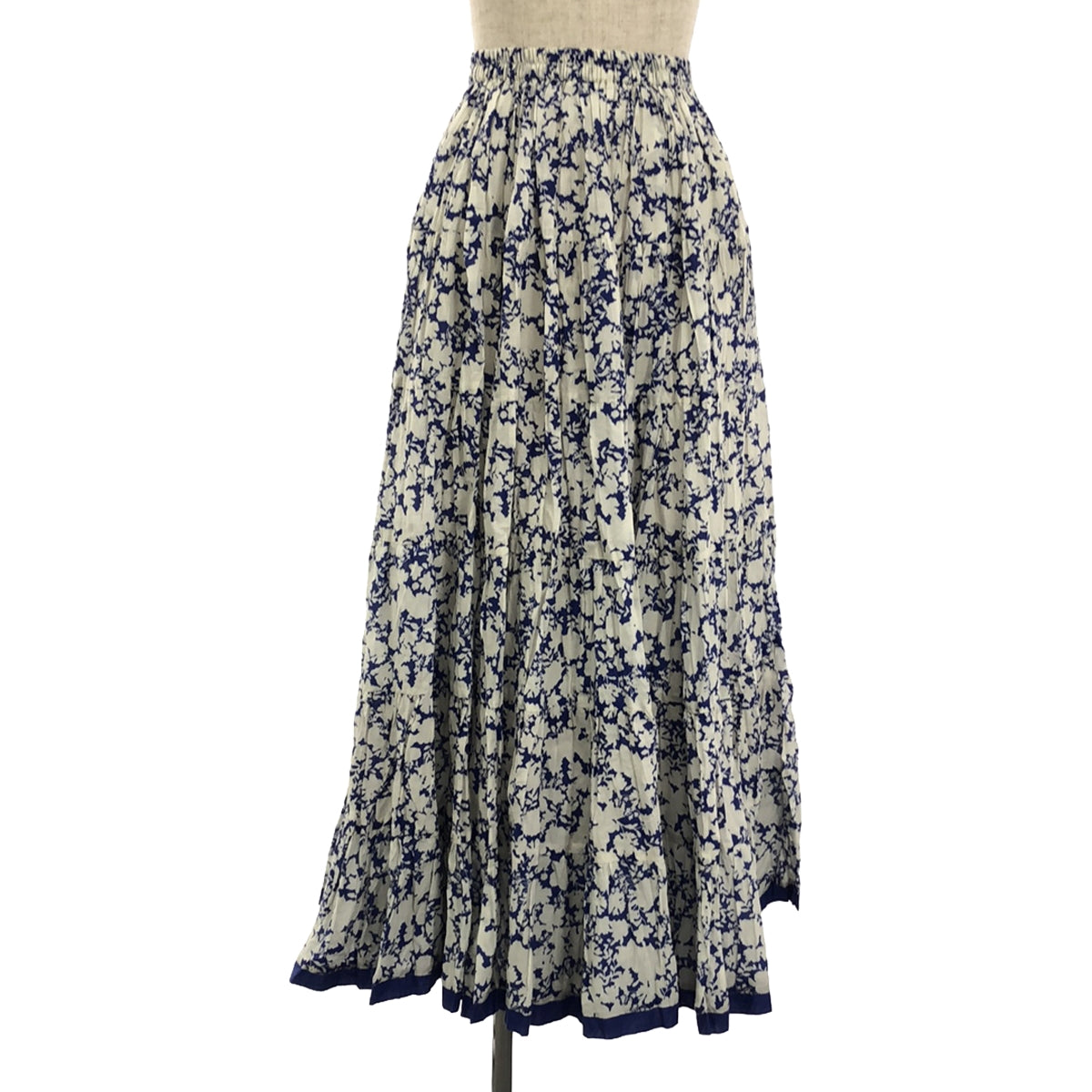 [Good Condition] MARIHA | 2023SS | Grassland Rainbow Skirt Long Skirt | 38 | Blue/White | Women's