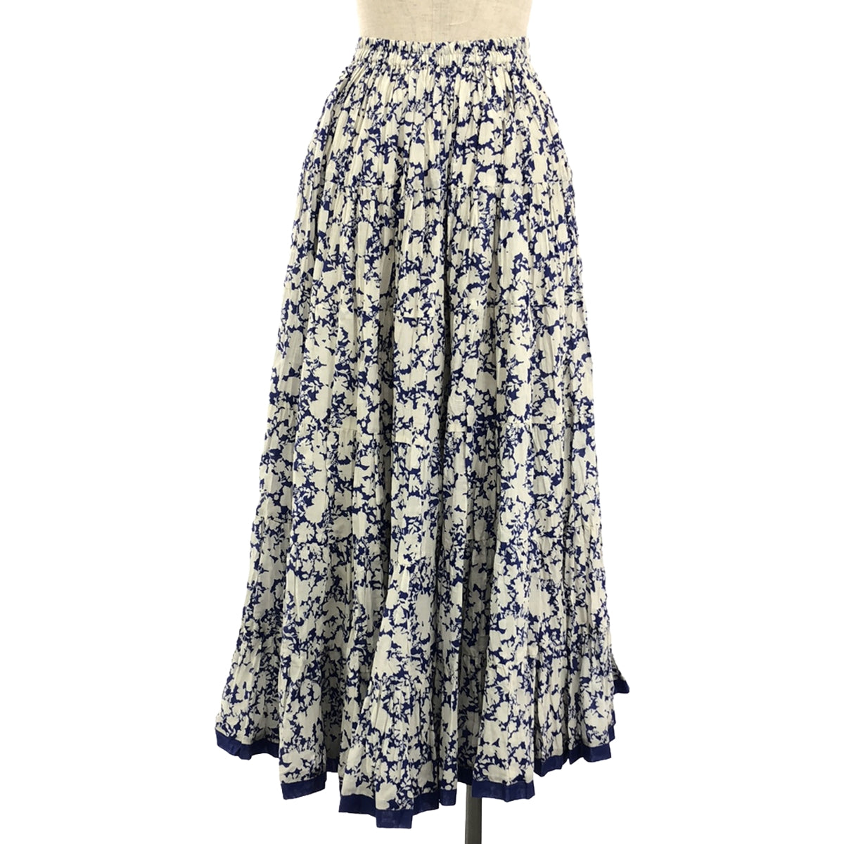 [Good Condition] MARIHA | 2023SS | Grassland Rainbow Skirt Long Skirt | 38 | Blue/White | Women's