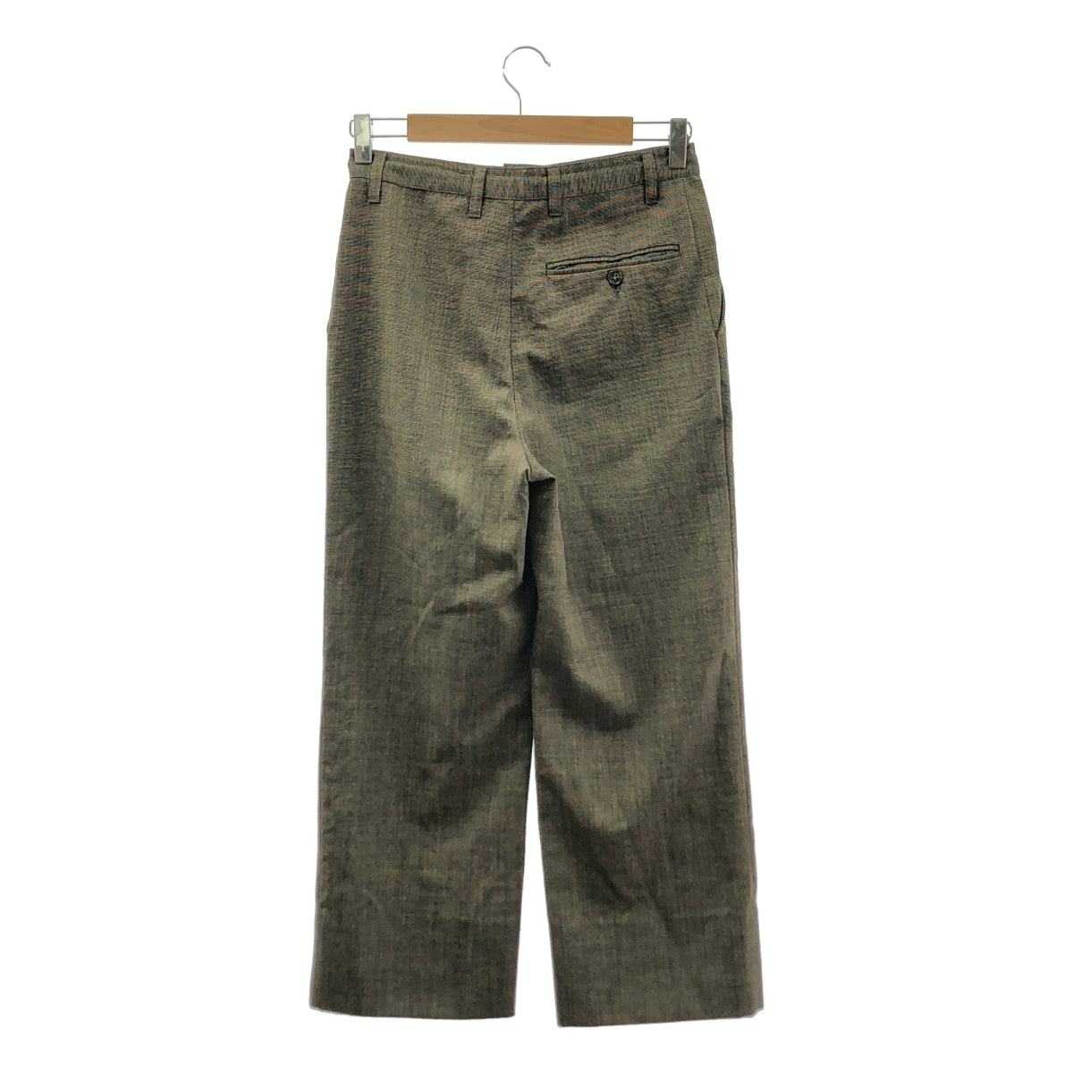 Maison Martin Margiela / メゾンマルタンマルジェラ | 2003AW | 本人期 ウール ドローストリング ストレート スラックス パンツ |