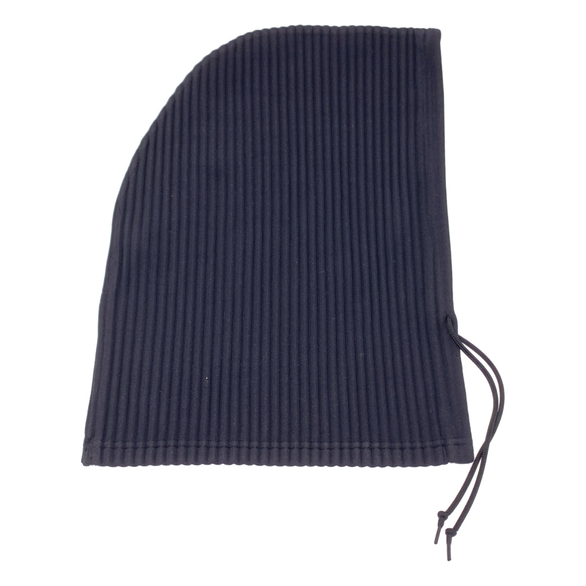 me ISSEY MIYAKE / ミーイッセイミヤケ | PLEATS HOOD / プリーツ ドローストリング フーディ / バラクラバ フードウォーマー |