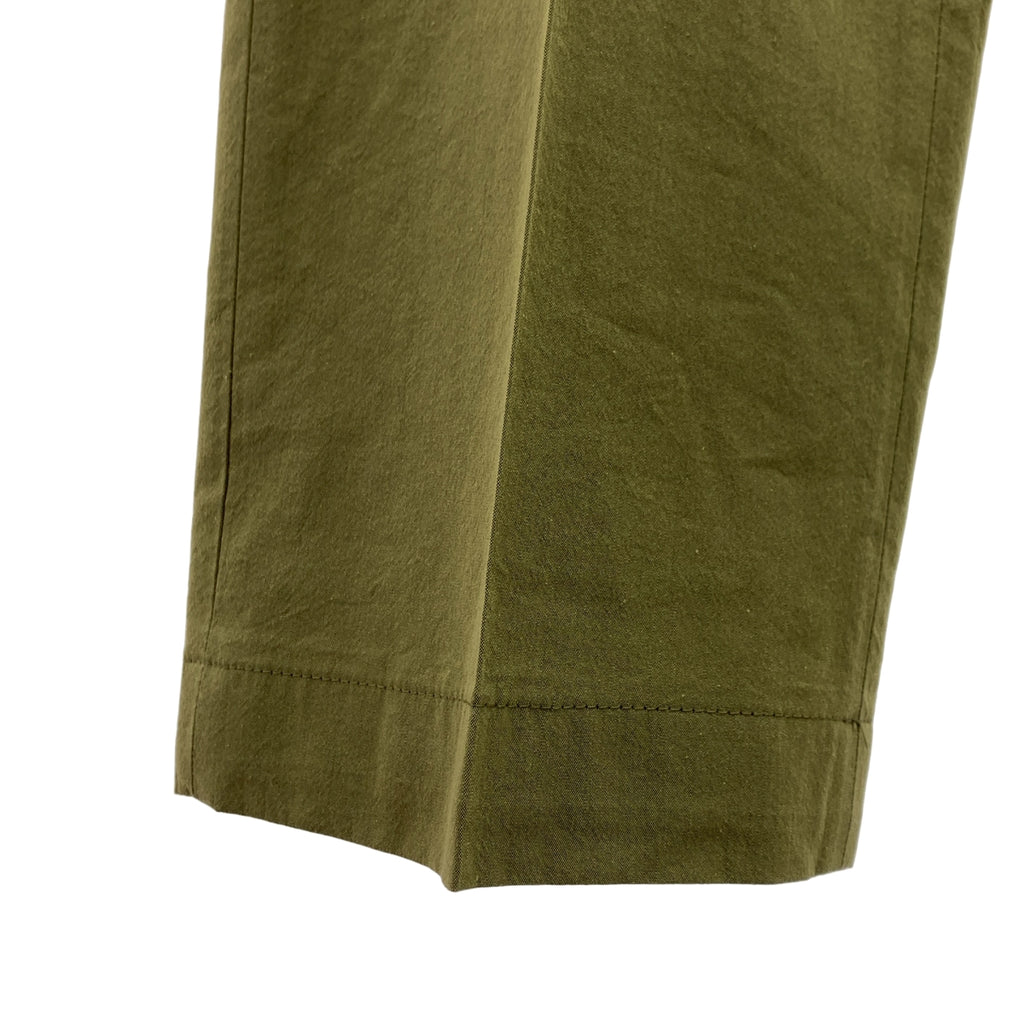 FABRICA / | 2025SS | 코튼 나일론 샴브레이 1 플리츠 이지 슬랙스 팬츠 | S | 남성