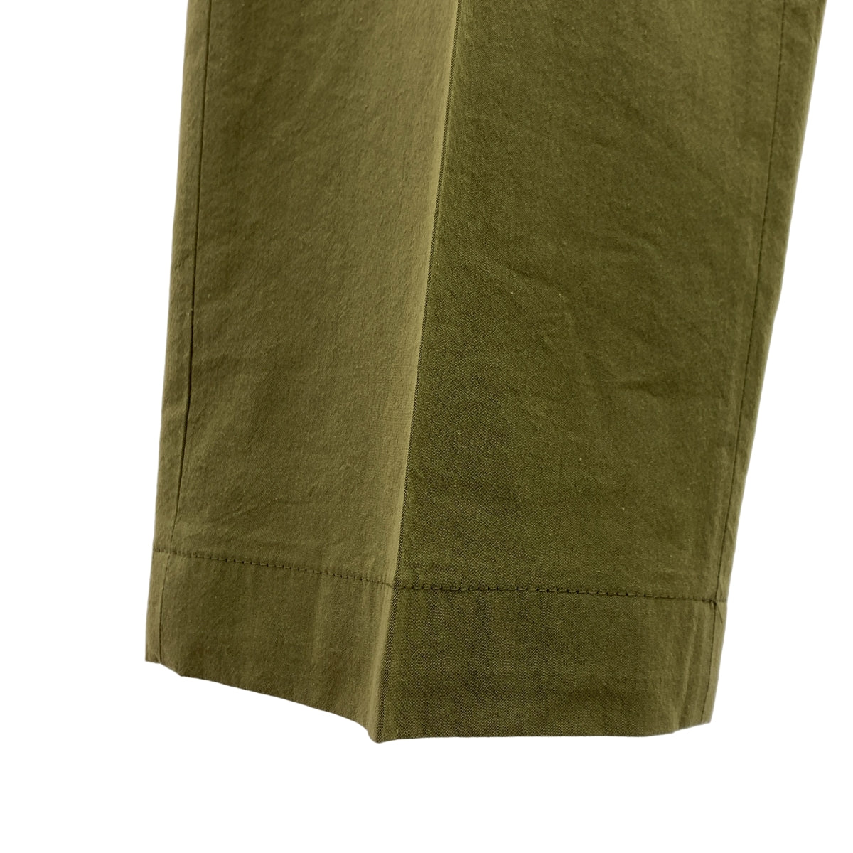 FABRICA / | 2025SS | 코튼 나일론 샴브레이 1 플리츠 이지 슬랙스 팬츠 | S | 남성