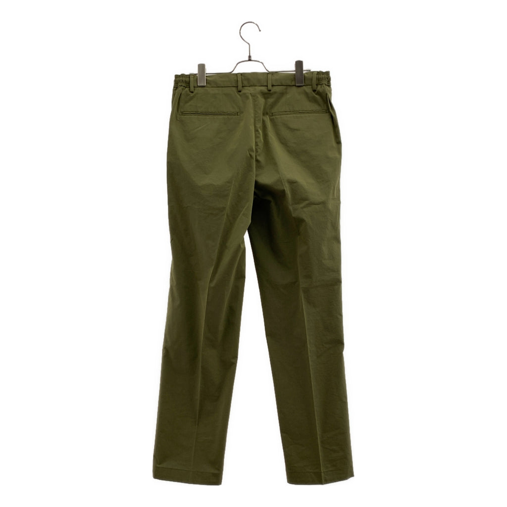 FABRICA / | 2025SS | 코튼 나일론 샴브레이 1 플리츠 이지 슬랙스 팬츠 | S | 남성