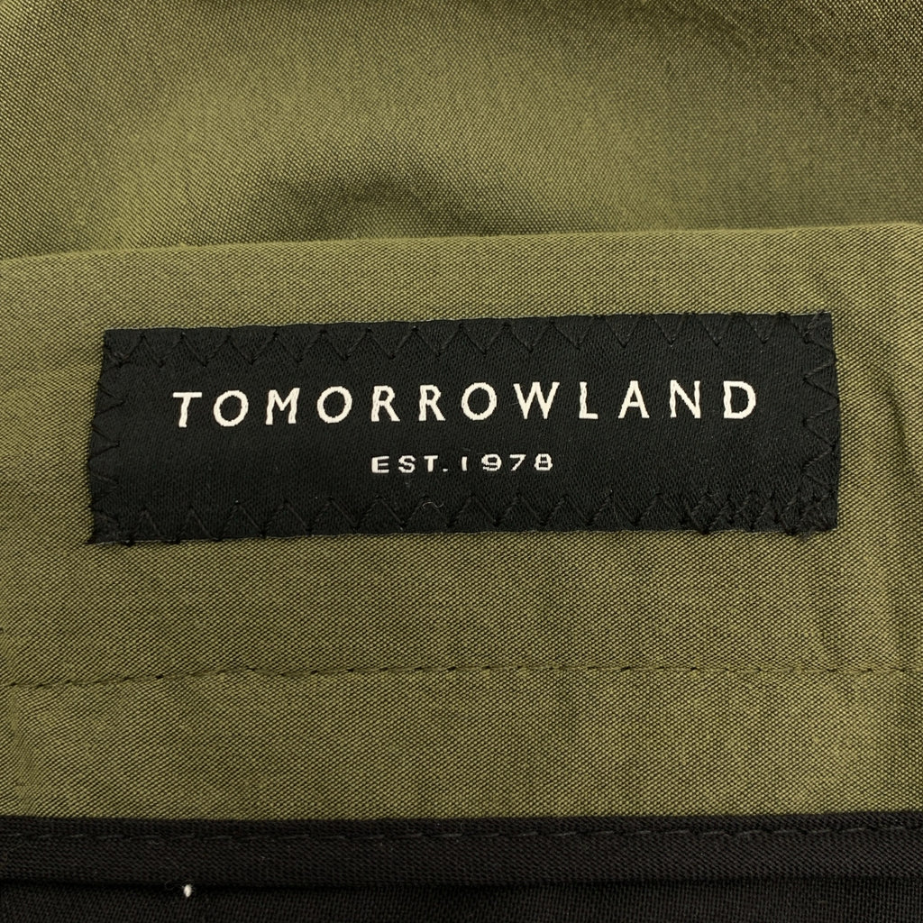 FABRICA / | 2025SS | 코튼 나일론 샴브레이 1 플리츠 이지 슬랙스 팬츠 | S | 남성