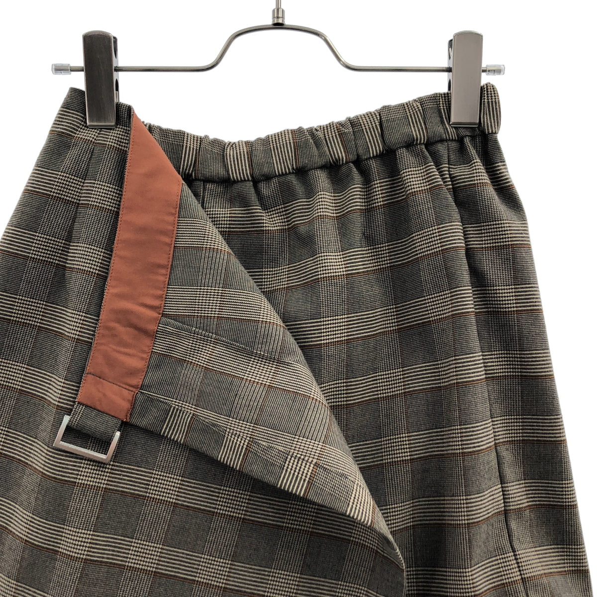 AMERI / アメリ | セットアップ / PUFF CHECK JACKET WITH SKIRT チェック ダブル テーラードジャケット / スカート | S | レディース