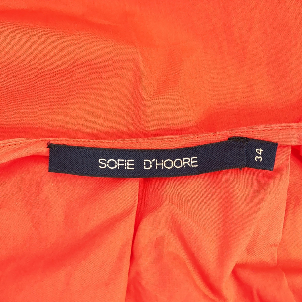 SOFIE D'HOORE / 소피 인형 | BRUSSELS / 오버 실루엣 포켓 원피스 | 34 |