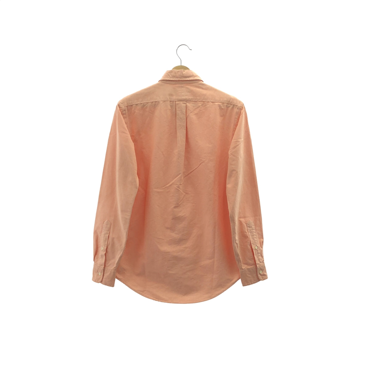 【미품】 RALPH LAUREN / 랄프 로렌 | 코튼 원 포인트 포니 버튼 다운 셔츠 | XS | 핑크 | 남성