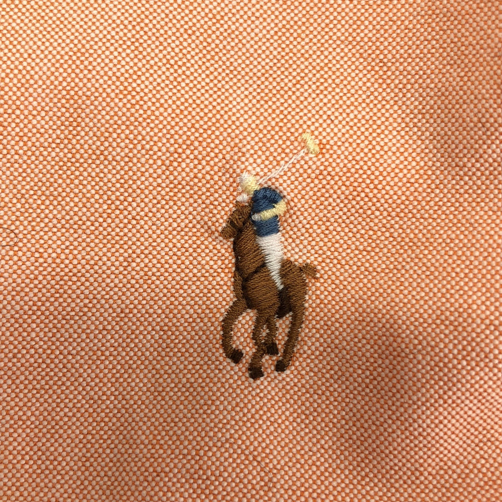 RALPH LAUREN / ラルフローレン | コットン ワンポイント ポニー ボタンダウンシャツ | XS |