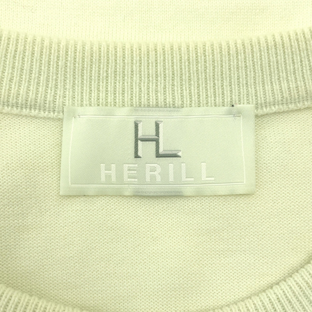 HERILL / ヘリル | コットン クルーネック サマーニット | 2 | メンズ