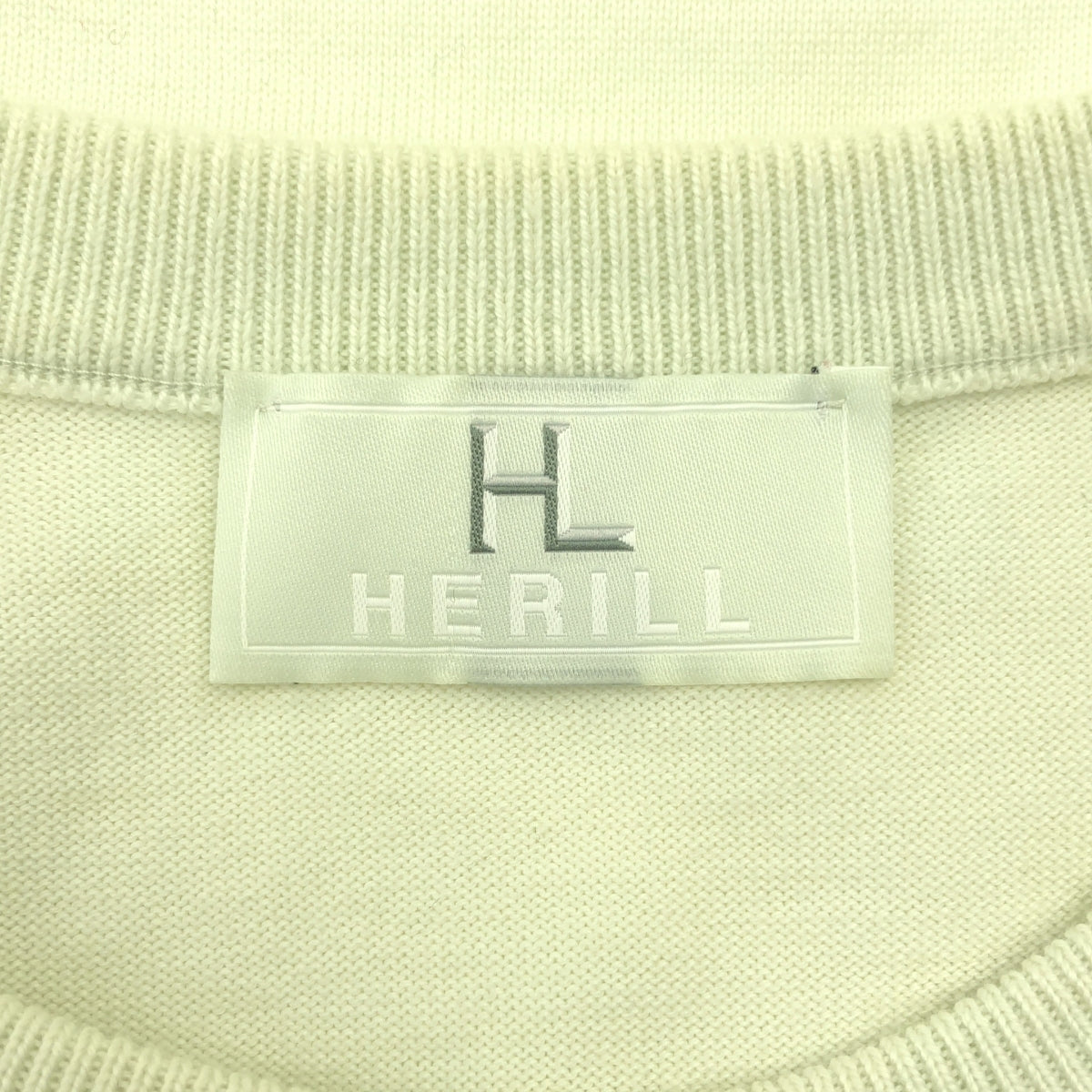 HERILL / ヘリル | コットン クルーネック サマーニット | 2 | メンズ