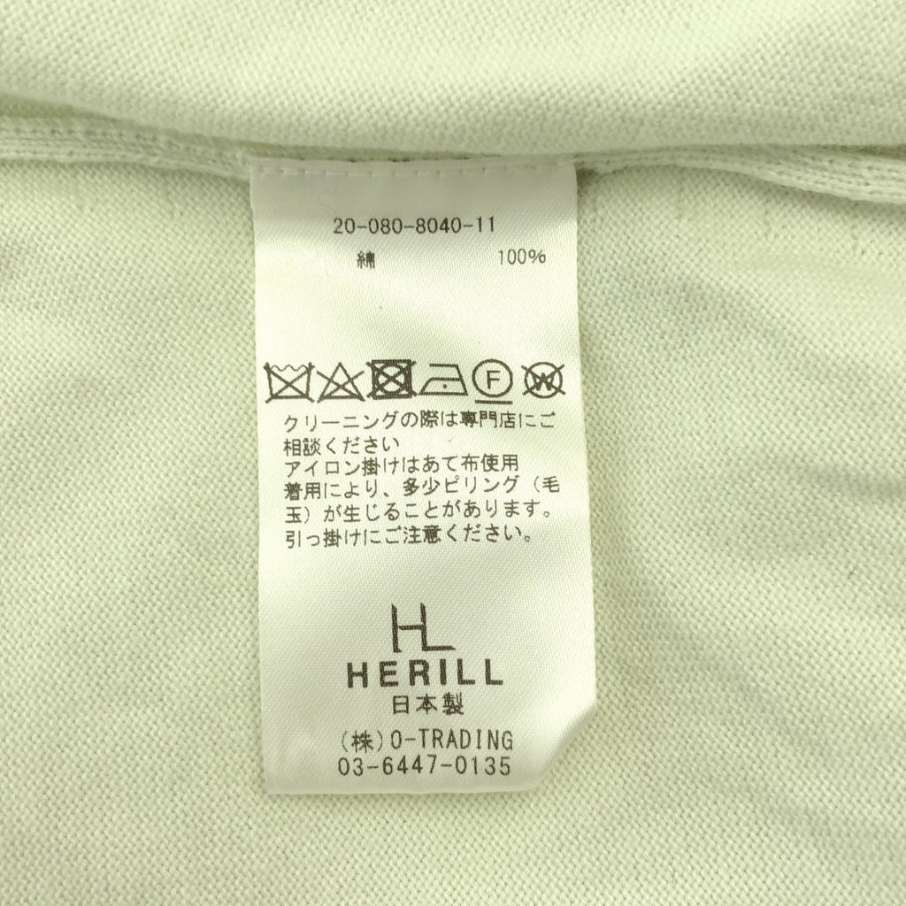 HERILL / ヘリル | コットン クルーネック サマーニット | 2 | メンズ