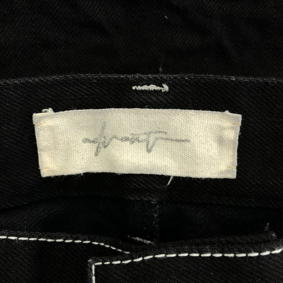 【美品】  Advent / アドヴェント | cotton straight trousers / ストレートパンツ | 2 | black | メンズ