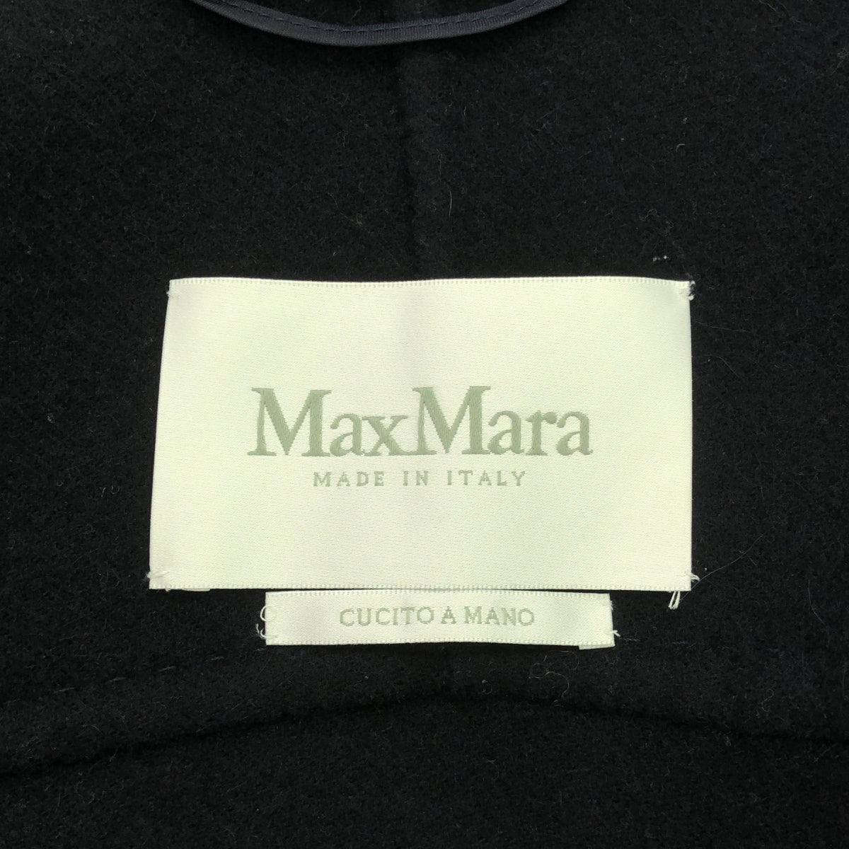 Max Mara | CUCITO A MANO / Wool alpaca shaggy overcoat | 36 | Women's