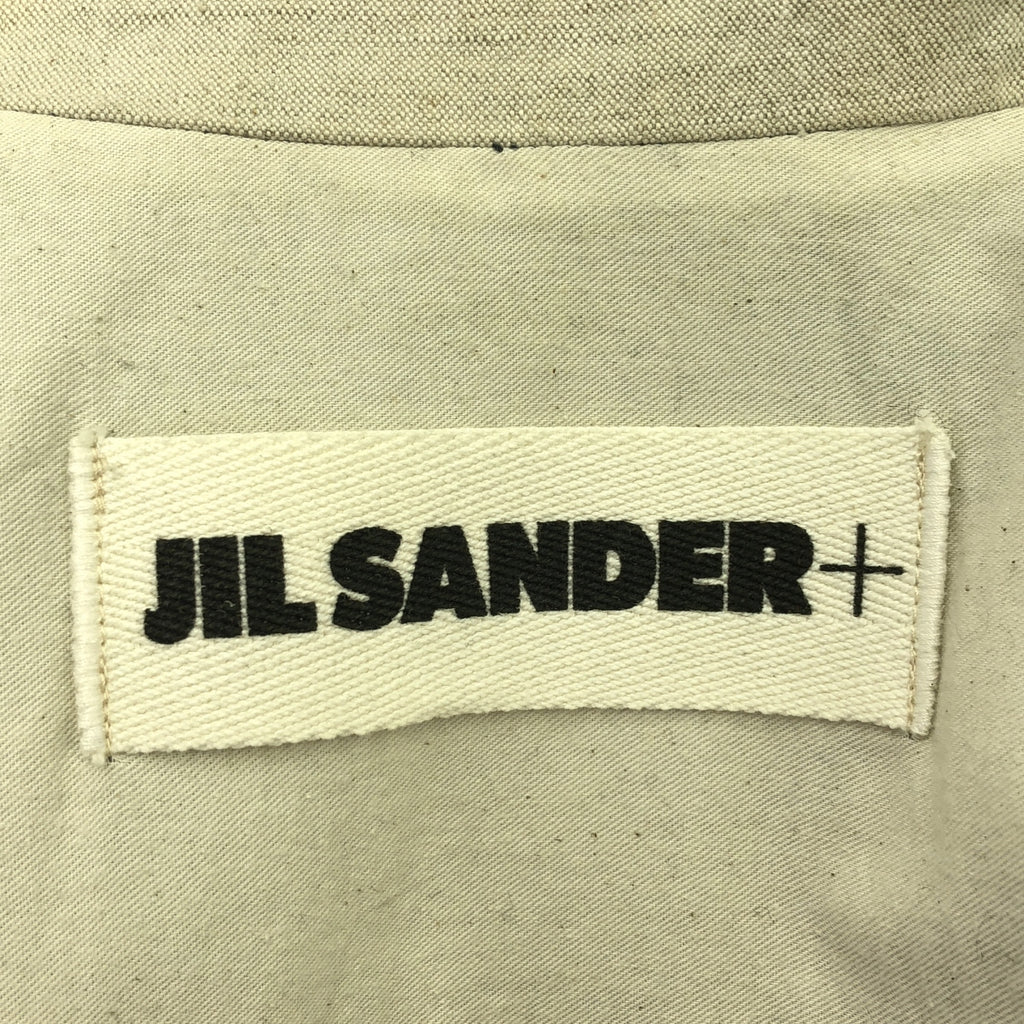 JIL SANDER+ / ジルサンダープラス | バイカラー デニムジャケット | M | ブラック | レディース