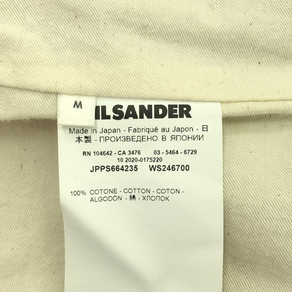 JIL SANDER+ / ジルサンダープラス | バイカラー デニムジャケット | M | ブラック | レディース