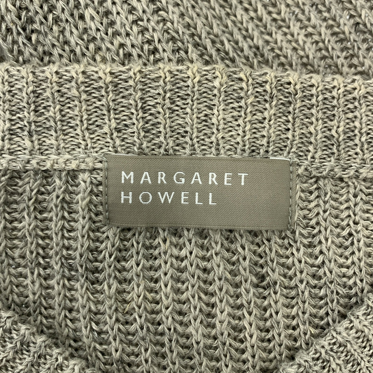 MARGARET HOWELL / マーガレットハウエル | リネン ニット