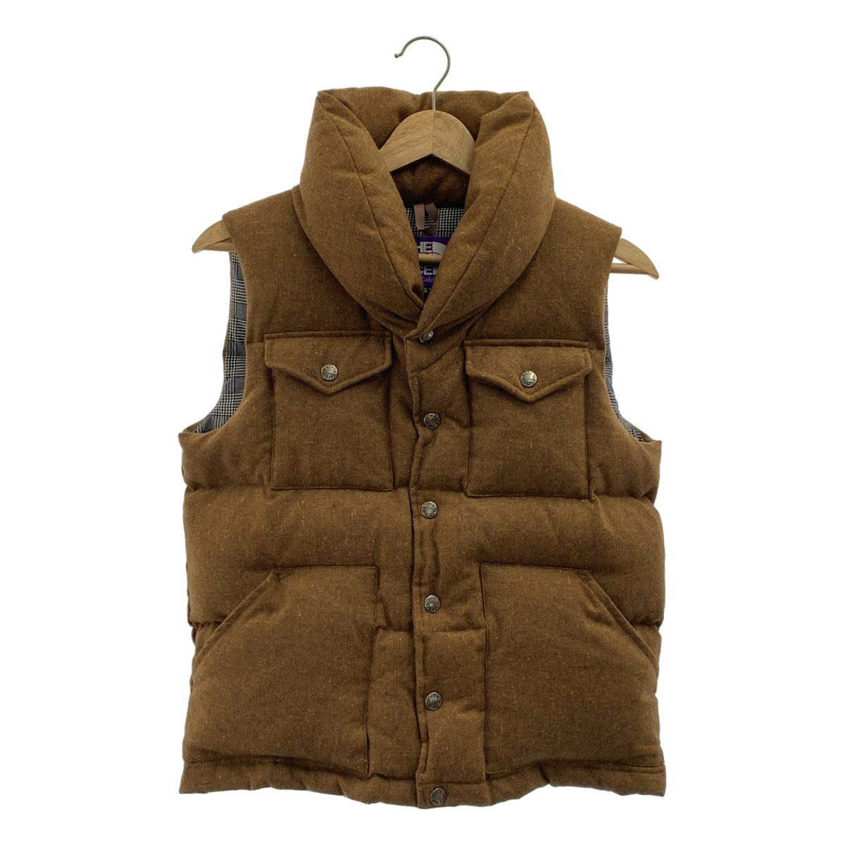 THE NORTH FACE PURPLE LABEL / ザノースフェイスパープルレーベル | lanificio tallia galoppo ダウンベスト NDW2863N | XS | レディース