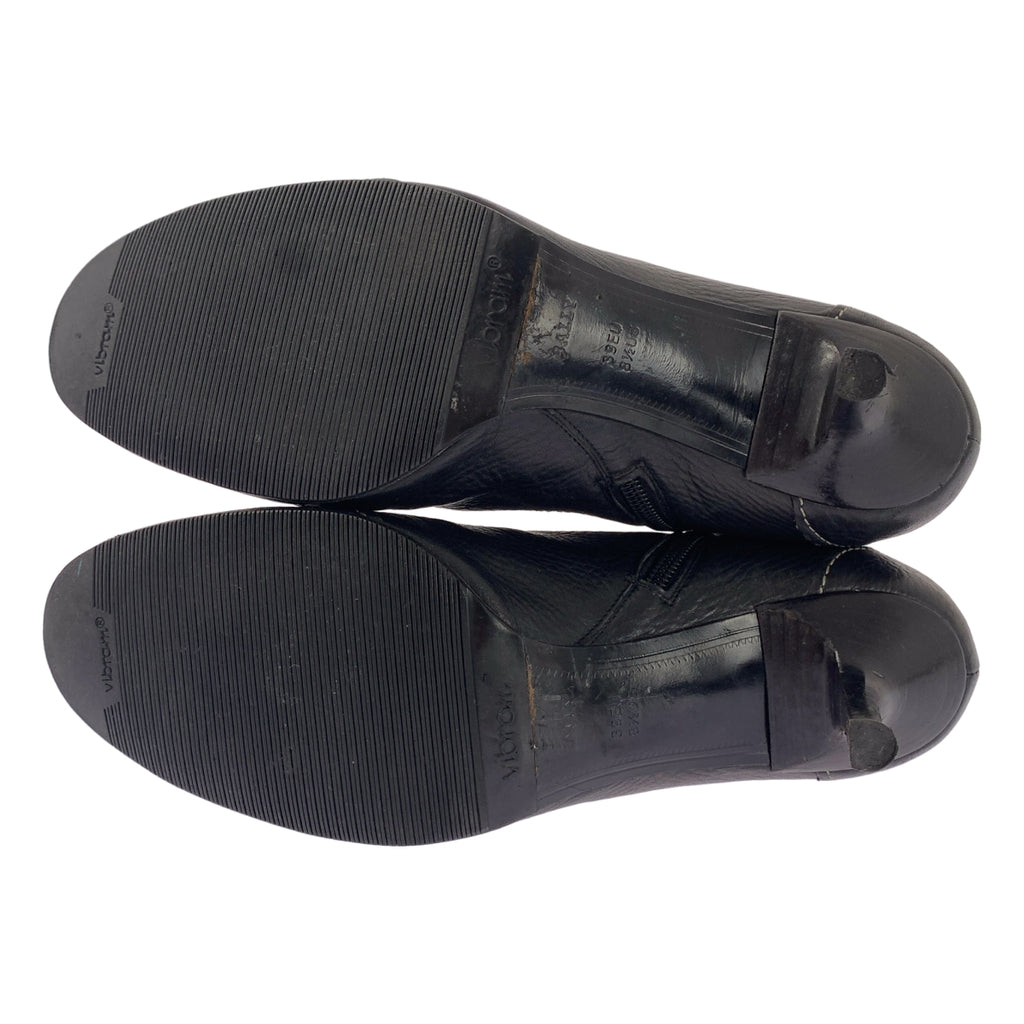 BALLY | 皮革Logo側拉鍊短靴 | 尺寸39 | 女款