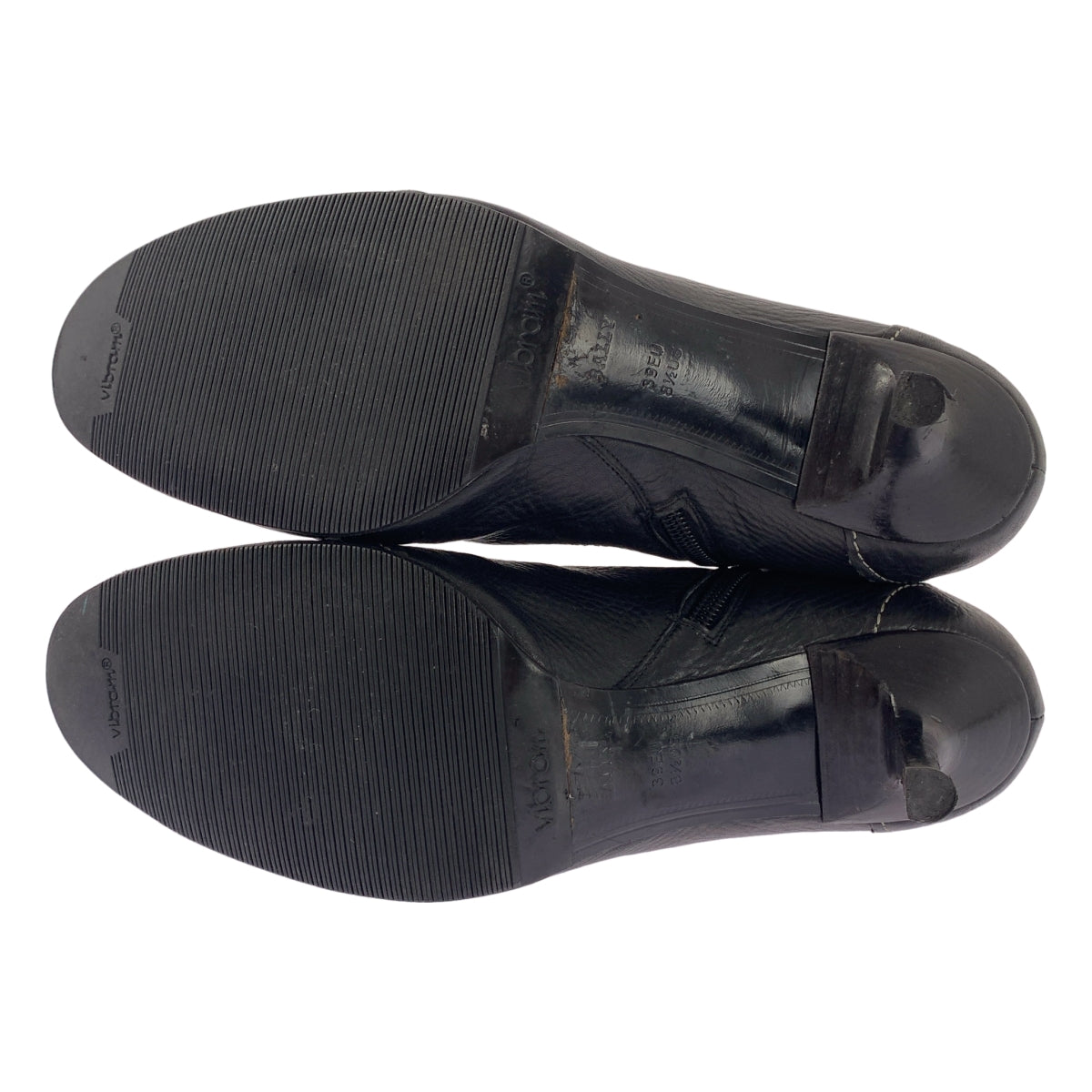 BALLY / 배리 | 가죽 로고 사이드 Zip 짧은 부츠 부티 | 39 | 여성