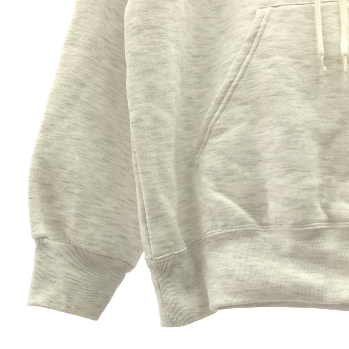 The Ennoy Professional / ザエンノイプロフェッショナル | コットン ロゴ刺しゅう パーカー | M | アッシュグレー | メンズ