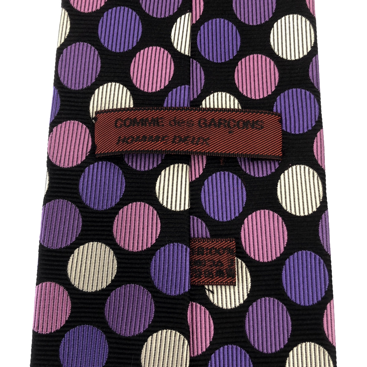 COMME des GARCONS HOMME DEUX | All-over print suit and tie / Formal | Purple