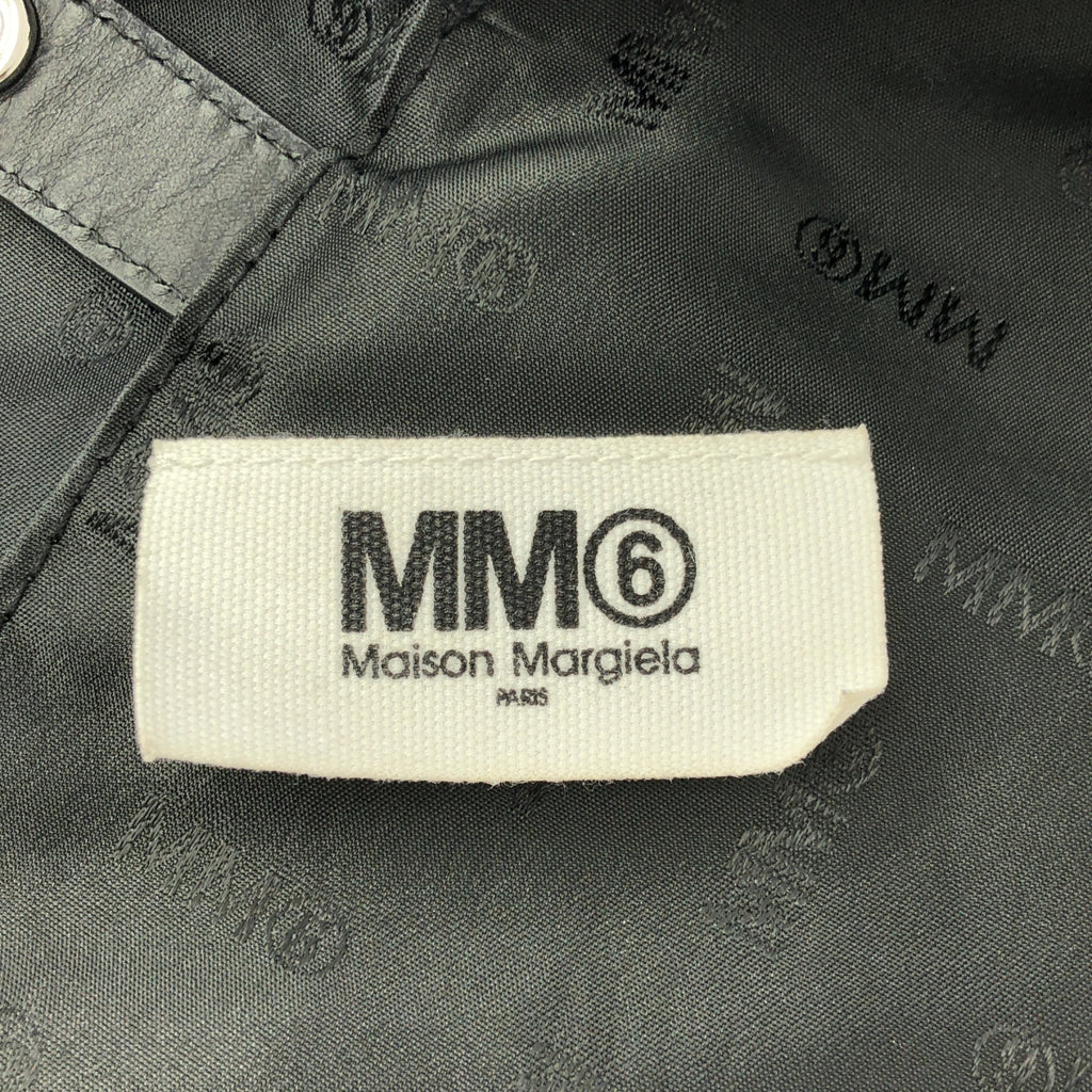 MM6 Maison Margiela | 2022 | 日本印花皮革Logo手柄托特包 | 全襯裡 | UNI | 女士